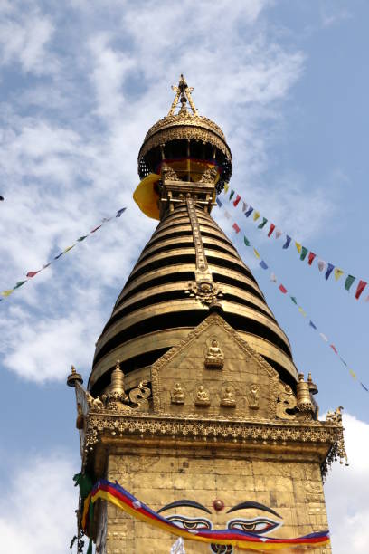 istock Stupa in Swayambhunath-Monkey temple, Kathmandu, Nepal 962319480