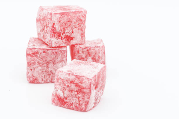 istock Turkish delight lokum with rose aroma 962330790