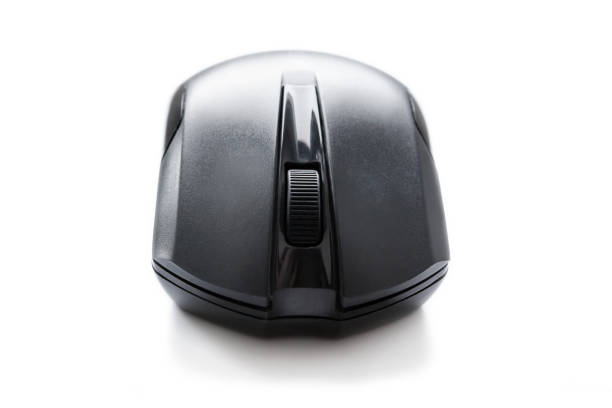 istock mouse of black color on a white 962331194
