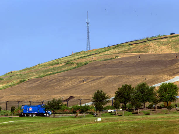Large Landfill stock photo