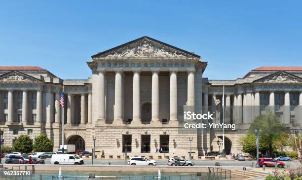 Environmental Protection Agency Epa Building In Washington Dc Stock Photo - Download Image Now