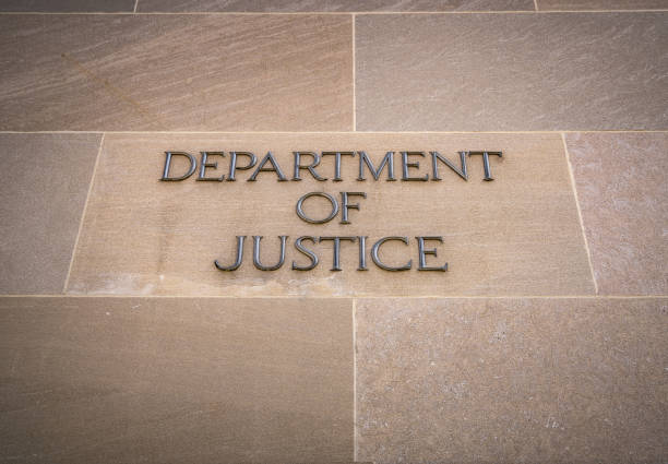 istock U.S. Dept of Justice Sign 962358918