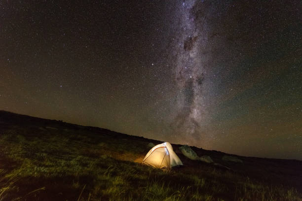 istock Camping in the mountains. Mount Kosciuszko Australia 962379088