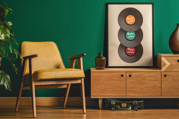 istock Armchair and poster 962387870
