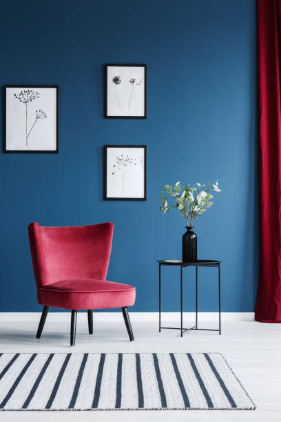 istock Armchair and paintings 962387888