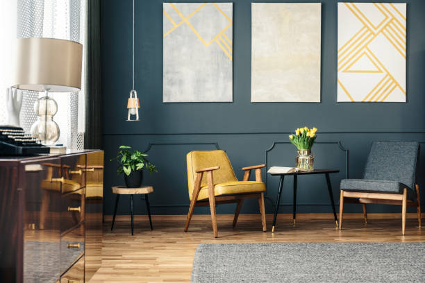istock Cosy room with armachairs 962387906