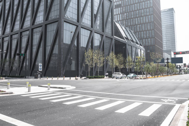 istock Modern city architecture and streets 962420278