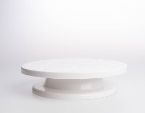 istock cake stand or rotating cake stand on a background 962425080