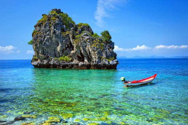 istock Tropical sea in Thailand. 962426024