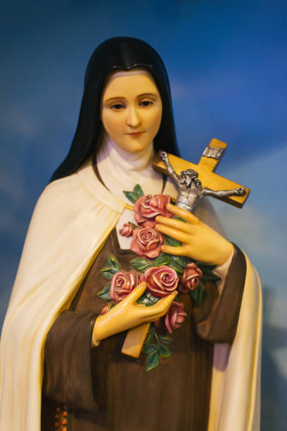 St. Mary figurine inside Catholic Church