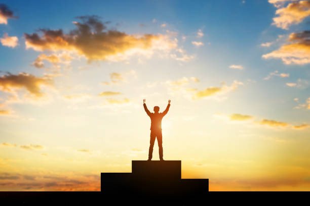 istock Freedom concept or business victory concept. 962429516