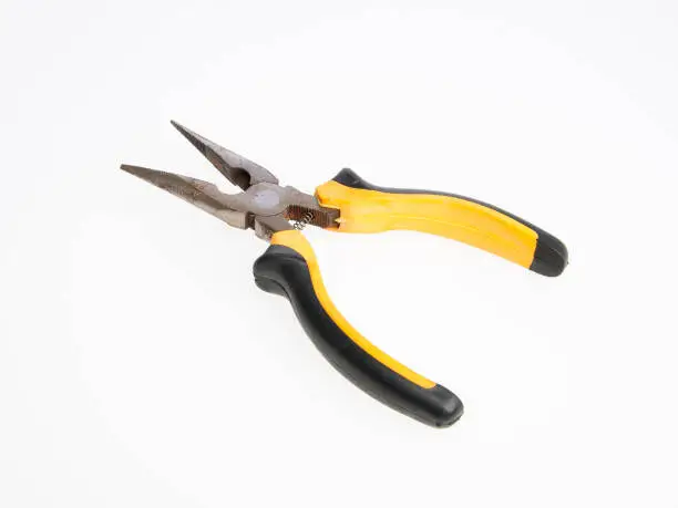 Photo of Pliers or The manual tool on a background