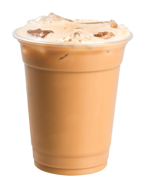 istock Iced tea or coffee with milk on a background 962436458