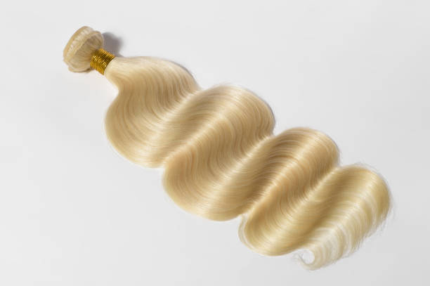 istock body wavy bleached blonde human hair weave extensions bundles 962439380