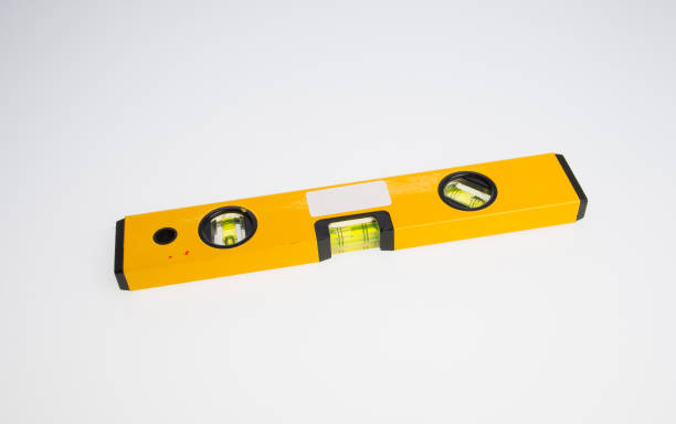 istock spirit level or level on a background 962440862