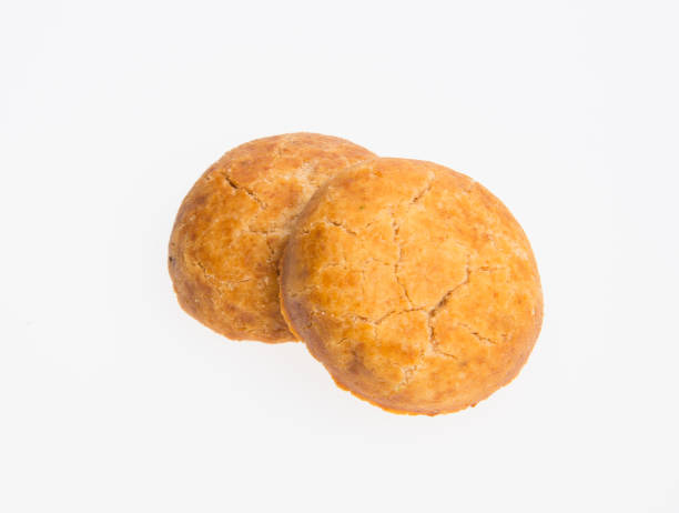 istock Peanut cookies or Chinese traditional peanut cookies on a background 962440924