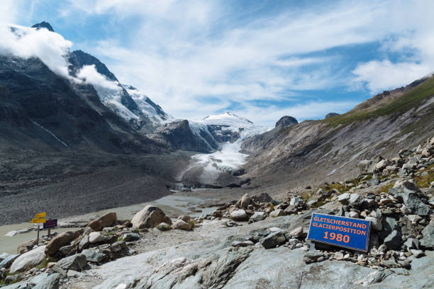istock Sign indicating the retreat of Grossglockner 962441632