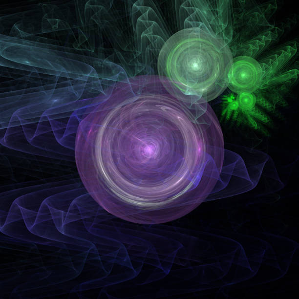 istock Elegant fractal design, abstract art illustration 962445776
