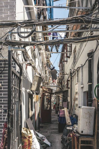 istock small alley in old Shanghai Quarter 962454004