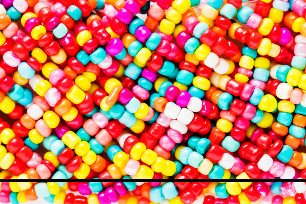 istock Colorful pearls decorative closeup 962465520