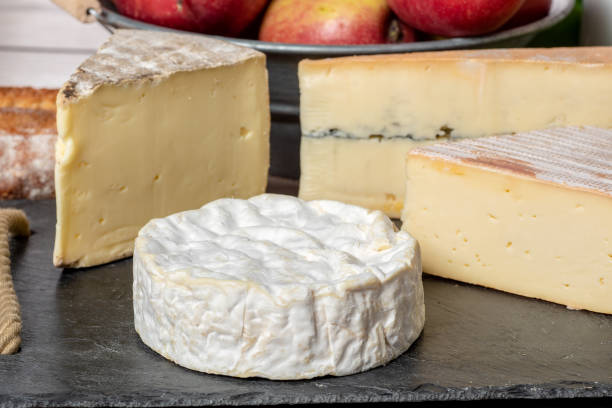 istock a Normandy camembert with other cheeses 962465596