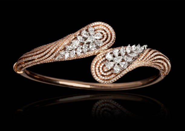 istock Close Up of Diamond Ring having many Diamonds Gem 962465938