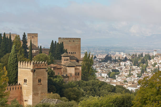 istock Ancient arabic fortress of Alhambra, Granada, Spain 962467520