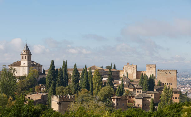 istock Ancient arabic fortress of Alhambra, Granada, Spain 962470028