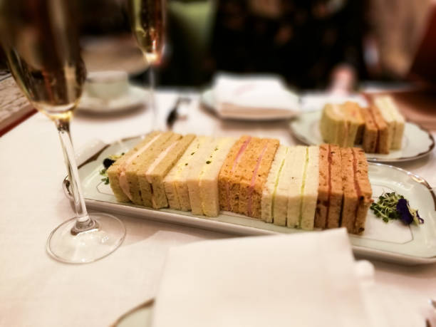 Finger Sandwiches and Champagne