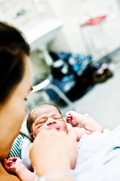 istock Maternal Bond: Mother And Child (New-born Baby) 962484858
