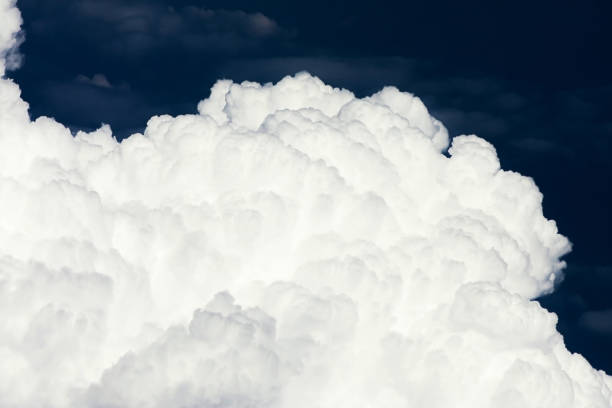 istock view from the plane on cumulus clouds, above the clouds 962489654