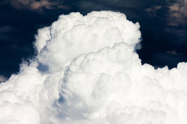 istock view from the plane on cumulus clouds, above the clouds 962489660