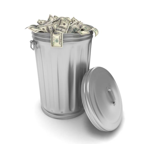 istock Money trash garbage loss inflation 962519846