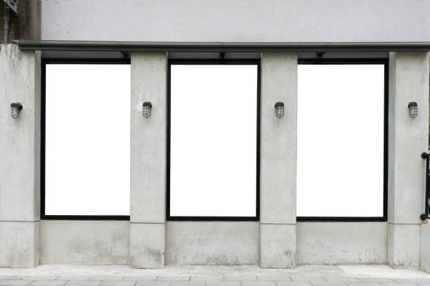 istock Shop Boutique Store Front with Big Window and Place for Name 962523366