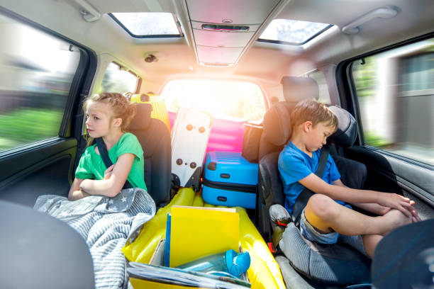 istock Siblings arguing in the car during a long car journey 962523868