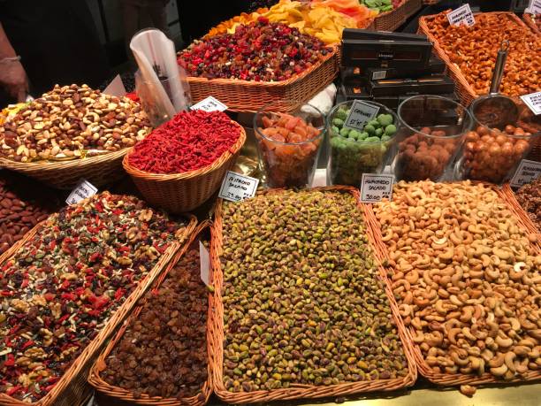 istock Sweets and confectionery on the market counter 962524324