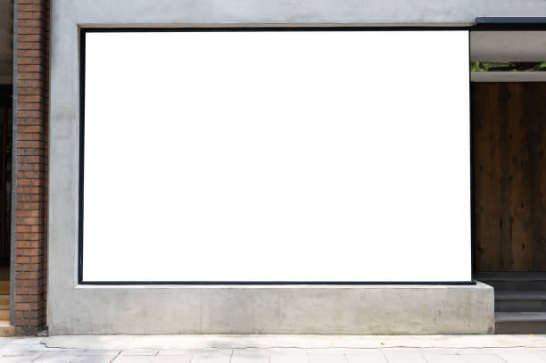 istock Shop Boutique Store Front with Big Window and Place for Name 962524646