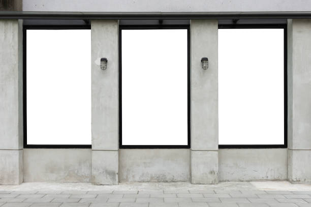 istock Shop Boutique Store Front with Big Window and Place for Name 962525172