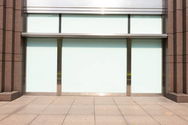 istock Shop Boutique Store Front with Big Window and Place for Name 962527300