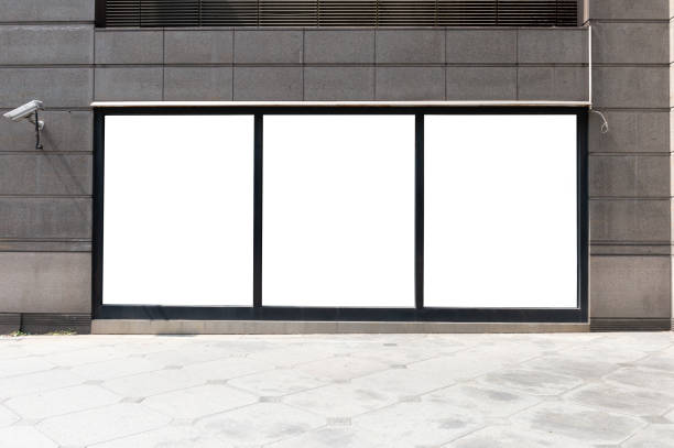 istock Shop Boutique Store Front with Big Window and Place for Name 962528564