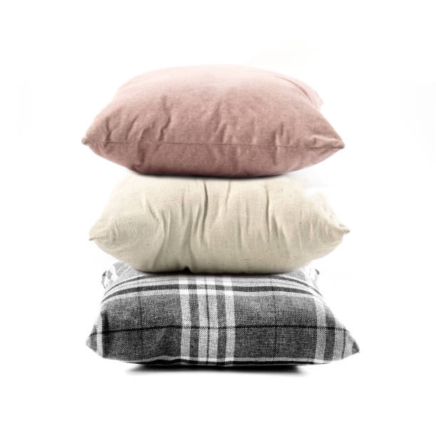 istock close up of pillow on white background 962529544
