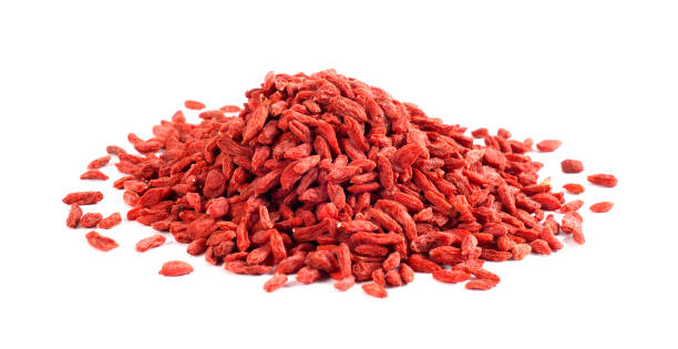istock Goji berries isolated on white background. 962533724