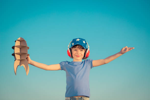 istock Happy child playing outdoors 962539472