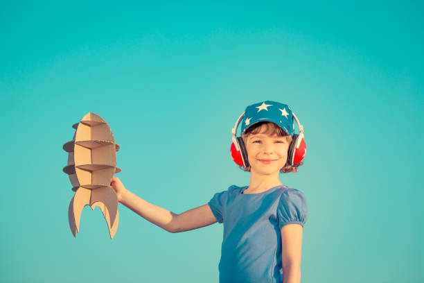 istock Happy child playing outdoors 962539480