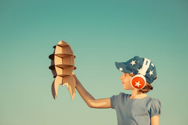 istock Happy child playing outdoors 962539492