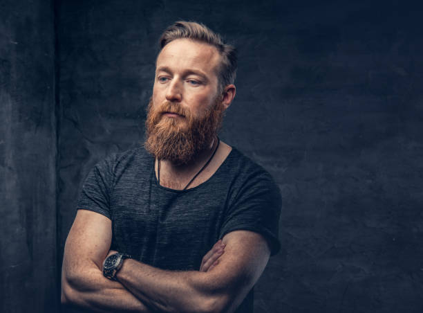 istock Bearded male with crossed arms. 962543644
