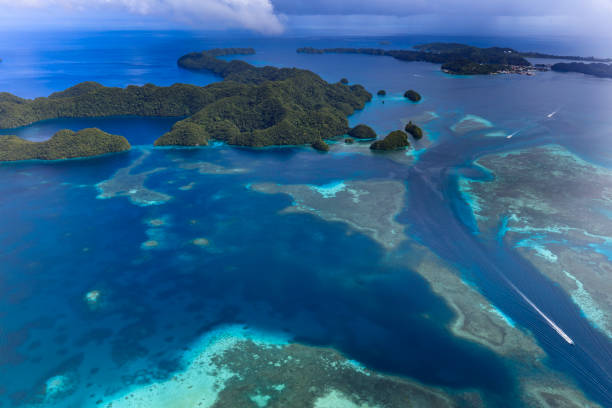 Palau Ngeruktabel Island - World heritage site -