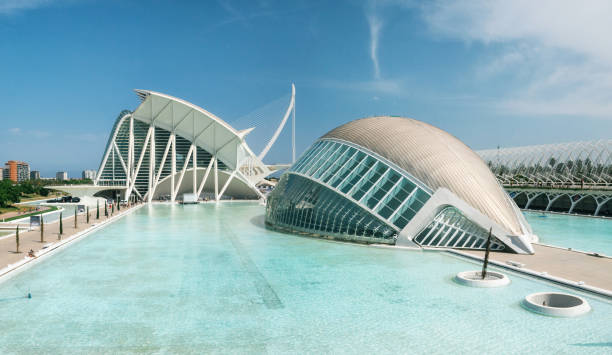 cité des arts et des sciences. valencia, espagne - valencia province valencia european culture ciutat de les arts i les ciencies photos et images de collection