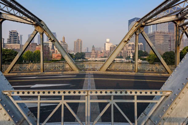 istock Urban landscape in Shanghai, China 962554256