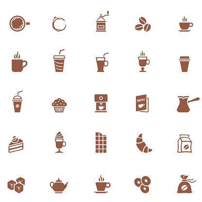 istock Coffee Shop Icons 962564908